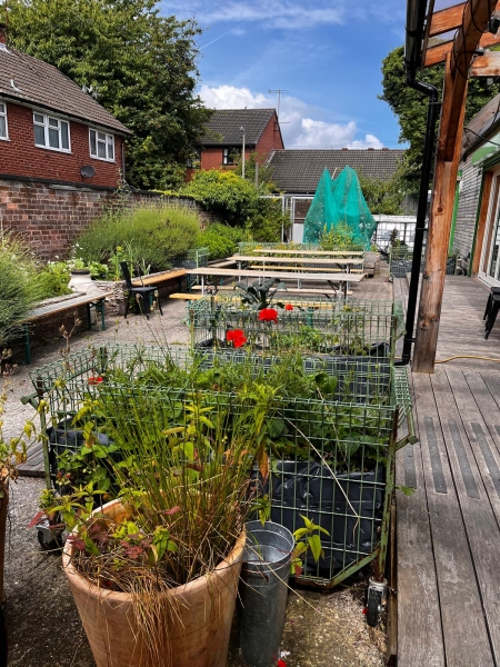 The Squash Cafe Garden